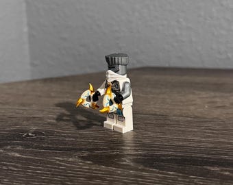Ninjago Zane Golden Shurikens Season 11 Ice Ninja Custom