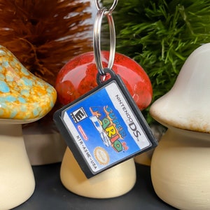 Super Mario 64 Nintedo DS Keychain, Gaming Keychain