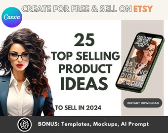 Discover 25 top-selling digital product ideas: Online Course with Templates, Hacks, and Chat GPT Guidance for Moms Seeking Passive Income