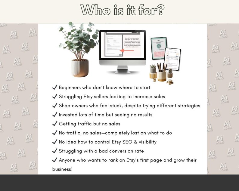Etsy SEO Ranking Secrets: Business Workbook + Online Course (Digital Download) image 4