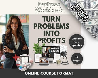 Find Your Niche Today | Educational Workbook Before Starting Any Business | Worksheets To Solve a Problem and Make Profit| Business Workbook