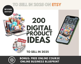 200 Profitable Digital Product Ideas | Master Resell Rights | Make money with Canva and Chat GPT | Profitable Niches | Passive Income 2024