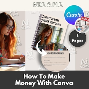 5 Ways to Make Money with Canva with Master Resell Rights | Canva Workbook Template To Make Passive Money Online While Sleeping