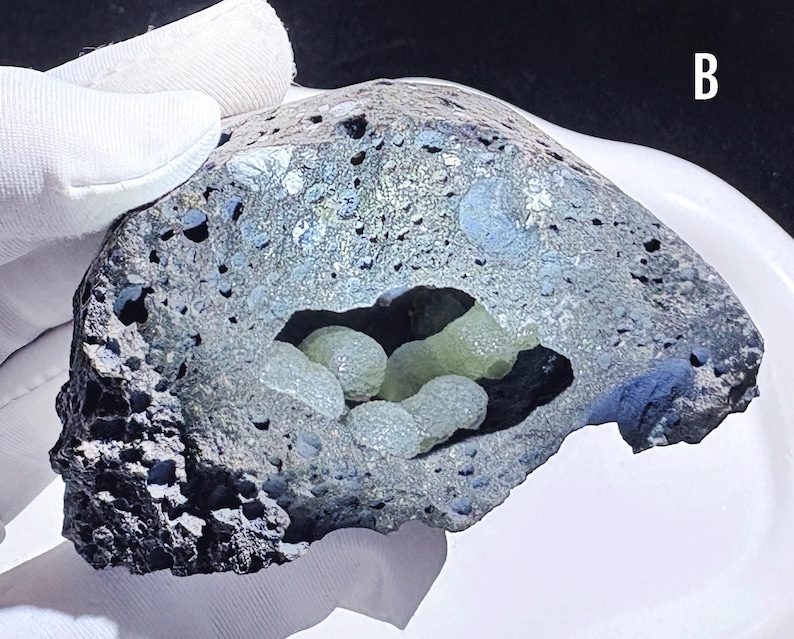 Spherical Geode Rocks Rare Natural Calcite Crystal Ball Formation | Raw Spherical Calcite ...