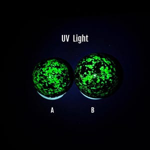 Rare Willemite Fluorescent Sphere – Green UV Reactive Crystal Ball | Rare Mineral Specimen for Collection, Energy Work & Illumination
