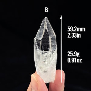 TOP-Quality Lemurian Seed Quartz Point from Peñas Blancas, Colombia Lemurian Crystal - Exclusive Link for Premium Lemurian Seed Crystals
