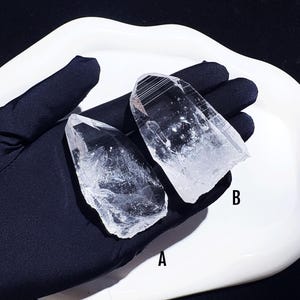Large Lemurian Seed Quartz Point with Rainbows – Water-Clear Crystal from Colombia | Rare High-Frequency Ascension Stone
