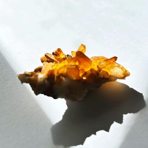 V-Shaped Golden Healer Himalayan Quartz Cluster Mineral Specimen | Unique Crystal from the Himalayas, Pakistan | Perfect Gift for Friends