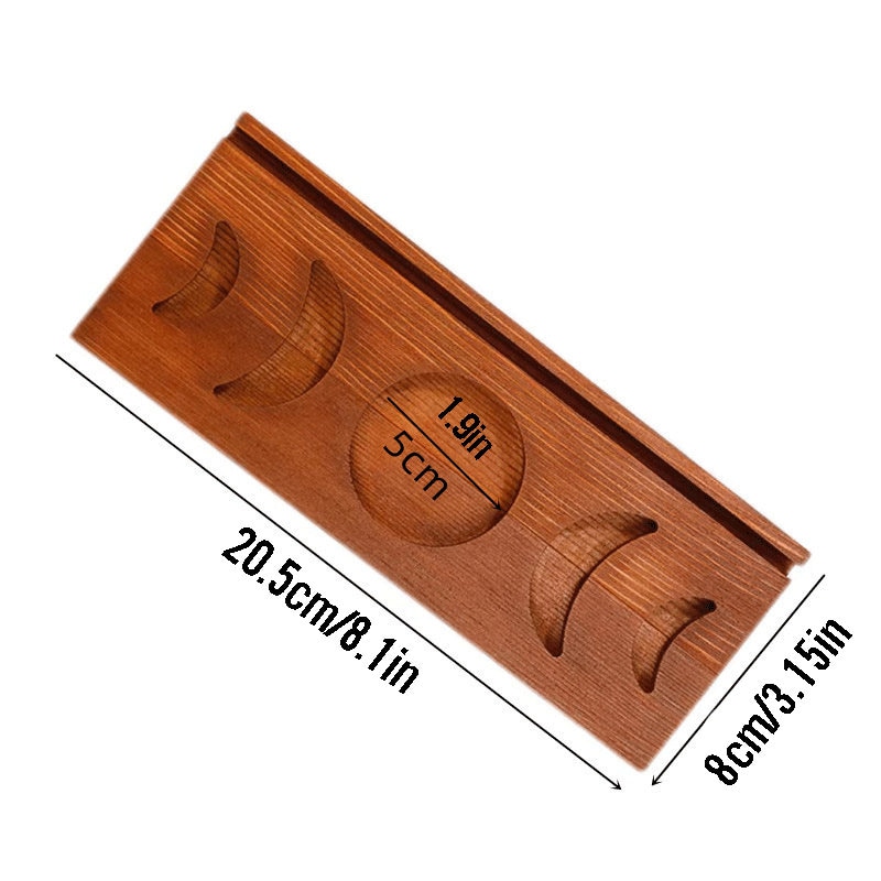 Tarot Card Holder Moon Phases. Tarot, Oracle Card Stand With Tealight