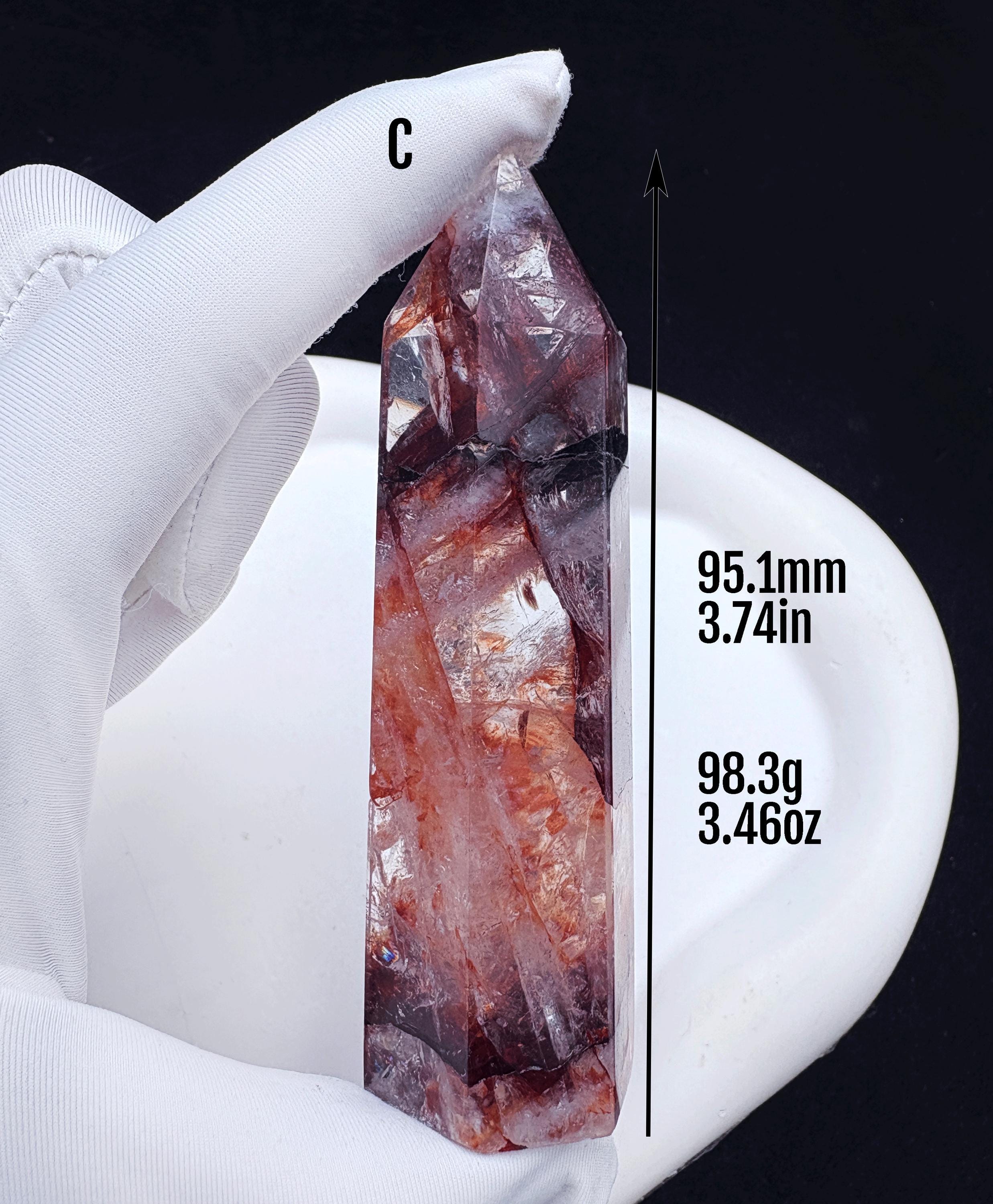 Fire red quartz tower - Etsy 日本