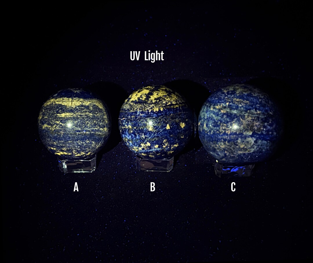 Olivenorma Lapis Lazuli Healing Decoration Crystal Sphere main image 0