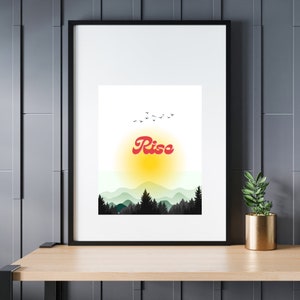 Matte verticale poster