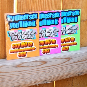 Word Art Vinyl Waterproof Sticker Pack