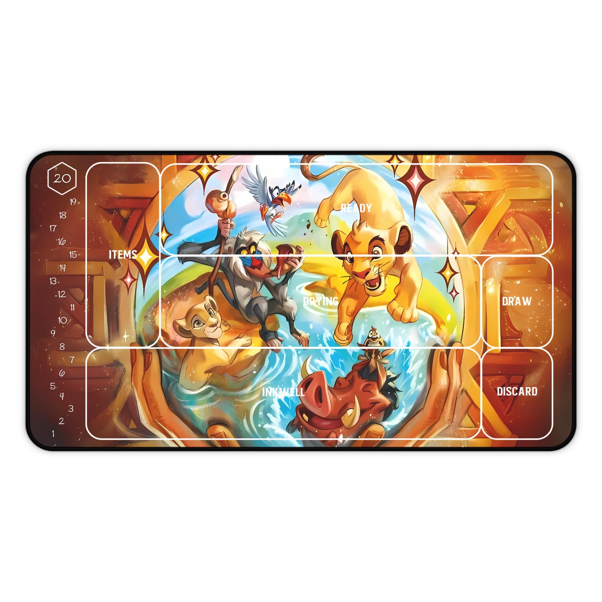 Lorcana playmat lion king - Etsy 日本