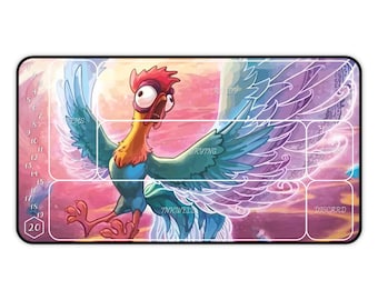 Maty do zabawy TCG - Lorcana - HeiHei Trwała obecność - wiele rozmiarów Z strefami