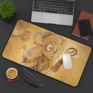 TCG Play Mats - Lorcana - Gadget Hackwrench Brilliant Bosun Alternate Art - multiple sizes NO zones