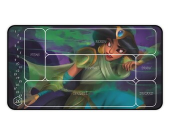 プレイマット ロルカーナ TCG - アラジンとジャスミン - 24インチ x 14