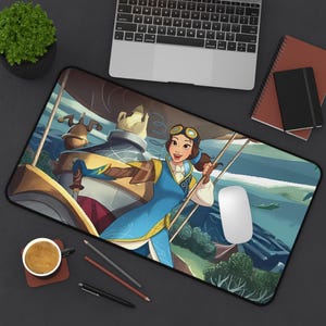 Tapetes de juego TCG - Lorcana - Belle Mechanic Extraodinaire - Arte alternativo - Varios tamaños SIN zonas