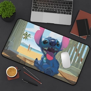TCG-speelmatten - Lorcana - Stitch New Dog - meerdere maten GEEN zones