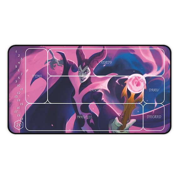 TCG プレイマット - ロルカーナ - マレフィセントが時を告げる