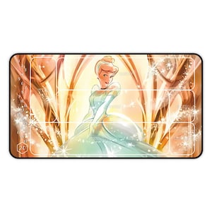 TCG プレイマット - ロルカーナ - シンデレラ ボールルーム センセーション オルタナティブ アート - ゾーン付き複数サイズ