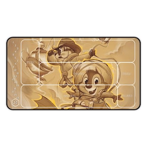 Tcg Spielmatten - Lorcana - Chip 'N' Dale Erholung Rangers Alternate Art - verschiedene Größen MIT Bereiche