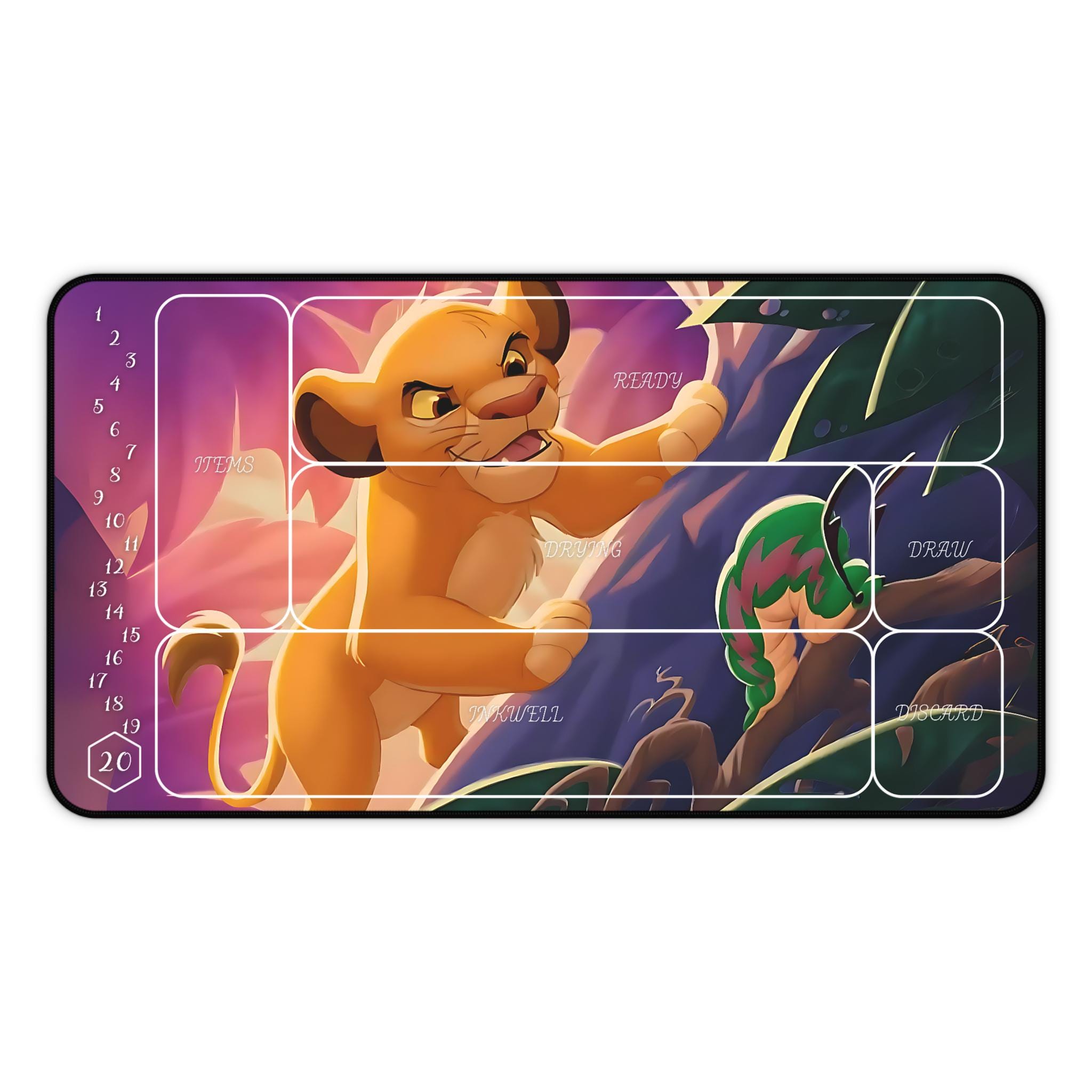 Lorcana Playmat Lion King - Etsy Canada