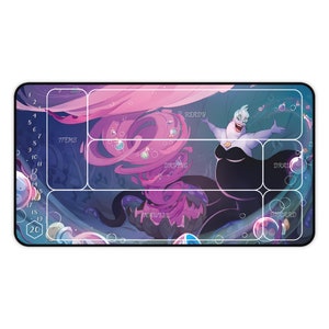 Tapis de jeu TCG - Lorcana - The Boss is on a roll - plusieurs tailles AVEC zones