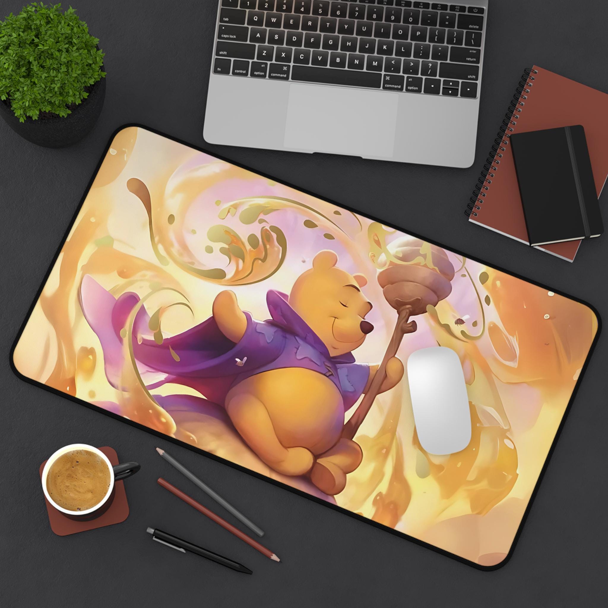 ロルカナ プレイマット プーさん Hunny Wizard 希少 ロルカナ プレイ