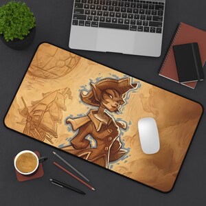 TCG Play Mats - Lorcana - Capitão Amelia Comandante do Legado Arte Alternativa - vários tamanhos SEM zonas