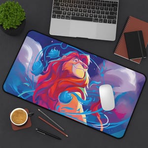 TCG Play Mats - Lorcana - Mufasa Ruler of Pride Rock - Arte alternativa - vários tamanhos, sem zonas