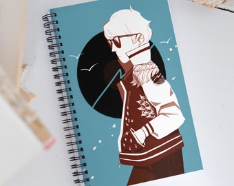 Dave Strider Notebook: Homestuck Fan Gift, Webcomic Stationery