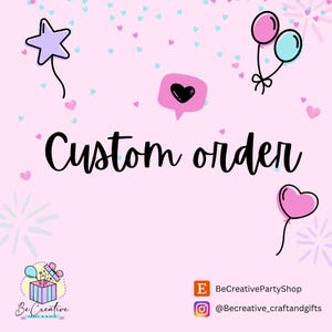 Custom Birthday Cake Topper | custom name & age | Personalized Party Decor