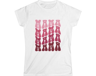 Frauen Softstyle Tee Mama Muttertag