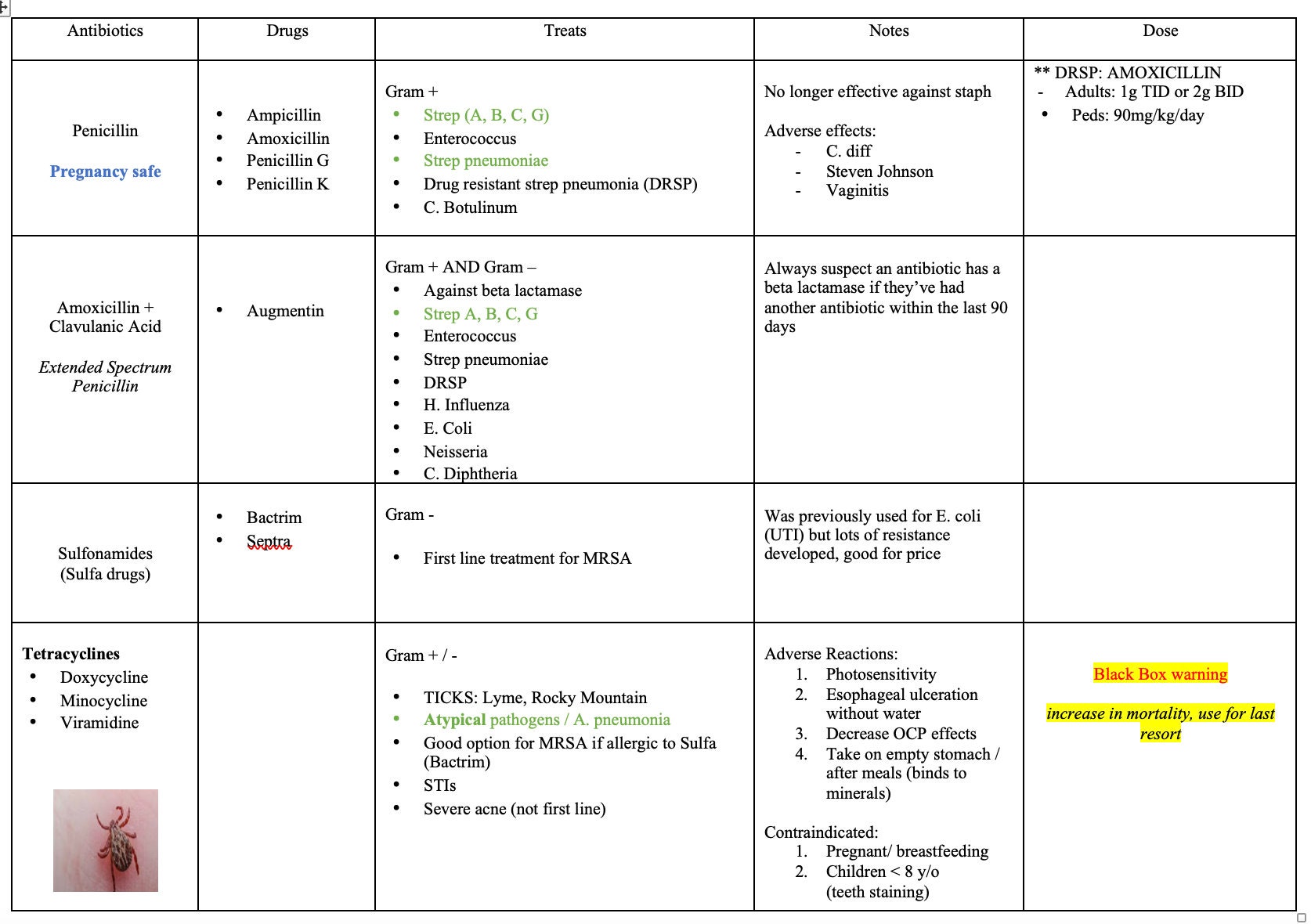 Nurse Practitioner Pharmacology Notes - ANCC/ AANP Boards Review