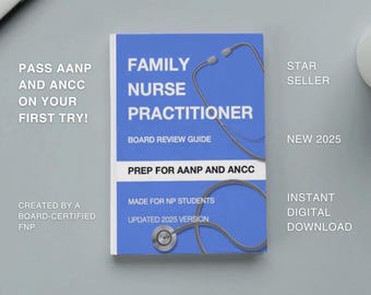 ANCC & AANP (2026) FNP Exam Review - Passed First Try!