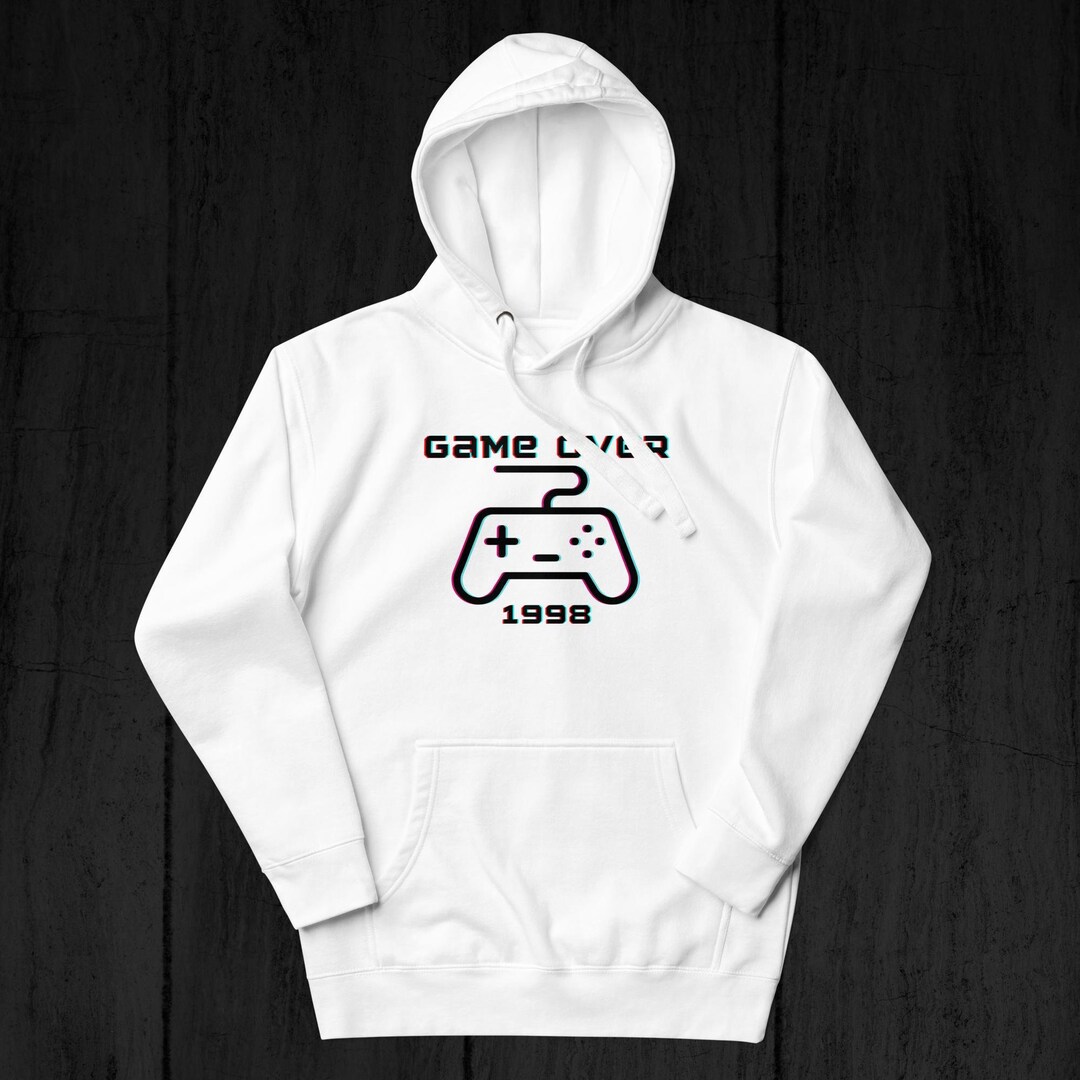 BH LOGO LAYERED GAME SHIRT HOODIE / WHT