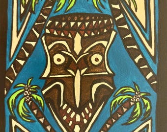 Impressão artística Tiki