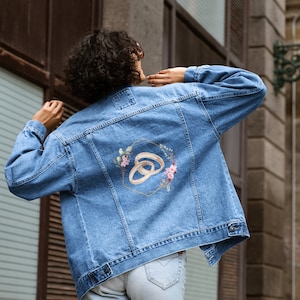 Oversize Jeans Jacket - Hen Party JGA - Bachelorette Denim Jacket