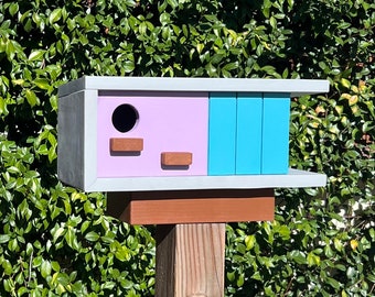 Palm Canyon Birdhouse Creamsicle Midcentury/modern Style Design ...