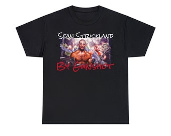 Sean Strickland by gunshot t shirt- UFC champion unisex