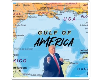 Sticker Golf van Amerika