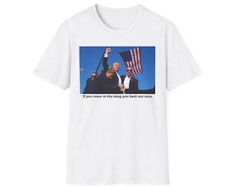 Maglietta grafica Donald Trump: maglietta politica unisex