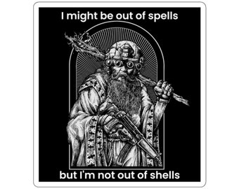 Ik heb misschien geen spreuken meer, maar ik ben geen shells-sticker
