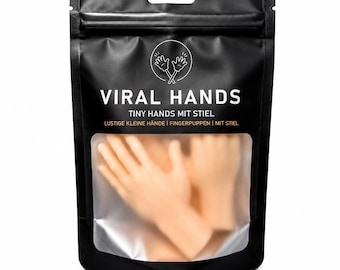 Tiny Hands - Kleine winzige Hände mit Stiel lustig  - Tiny Hands, Little Hands with stick | Partyhände