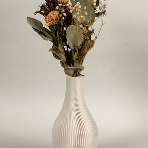 Vase Dekovase Vasen Spiralvasen Designvasen Trockenblumen Blumenvase Donutvase Bild 3