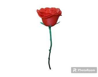 Décoration de roses réaliste - Imprimée en 3D pour les mariages, la Saint-Valentin et plus encore !
