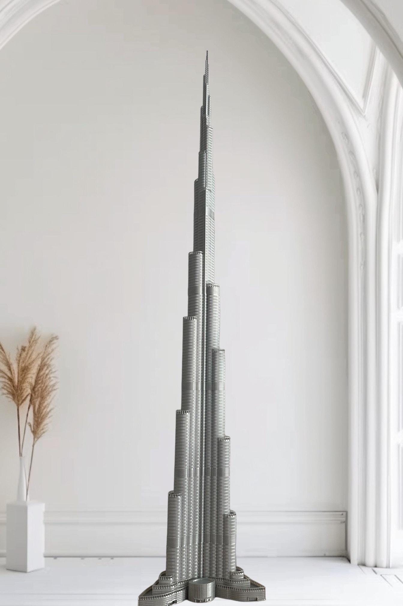 ブルジュ・ハリファ | ドバイのランドマーク | 超高層ビル | 180 cm