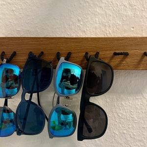 Glasses holder Glasses holder Sunglasses holder | Solid oak | Designer holder made of wood