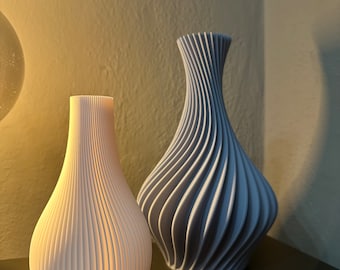 Vase | Dekovase | Vasen | Spiralvasen | Designvasen | Trockenblumen | Blumenvase | Donutvase